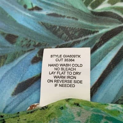 Figueroa & Flower Women's M Floral Lace Semi-Sheer Blouse Long Sleeve - Thumbnail 12