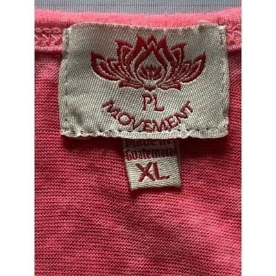PL MOVERMENT Women's Pink "Find Your Zen" Graphic Tank Top XL - Thumbnail 9