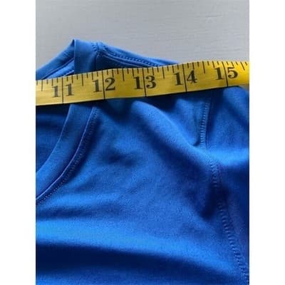 Under Armour Women's HeatGear Short Sleeve T-Shirt Blue Size S Activewear - Thumbnail 3