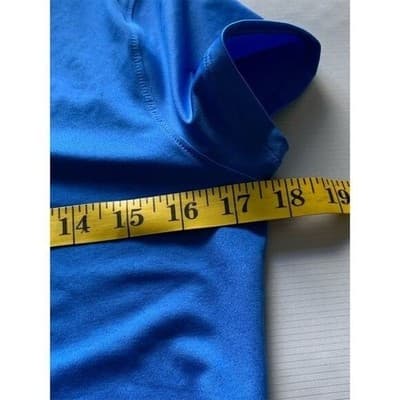 Under Armour Women's HeatGear Short Sleeve T-Shirt Blue Size S Activewear - Thumbnail 6