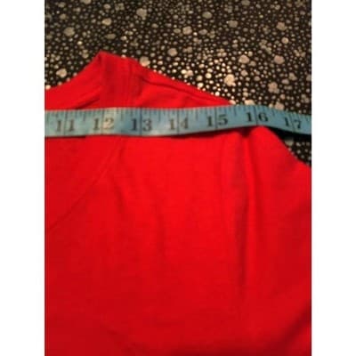 Looney Tunes Womens Christmass Long Sleeve Top T-Shirt Red Size XL - Thumbnail 7