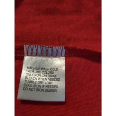 Looney Tunes Womens Christmass Long Sleeve Top T-Shirt Red Size XL - Thumbnail 6