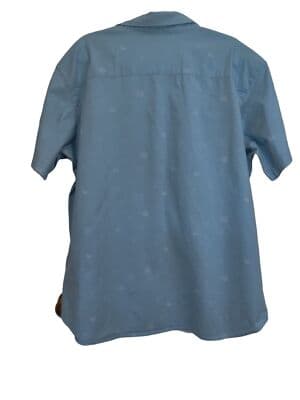 Columbia Men's Vented Fishing Shirt Short Sleeve Blue Size XL - Thumbnail 2