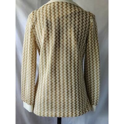 Vintage Fingerhut Fashions Womens Button Front Jacket Collared Long Sleeve - Thumbnail 3