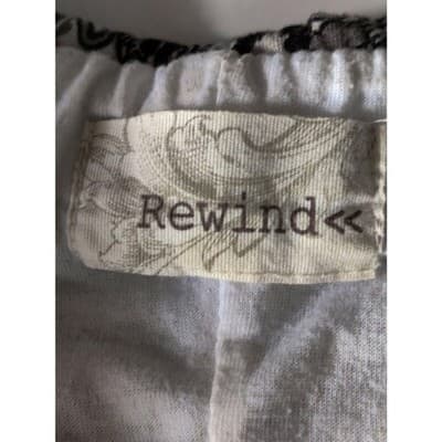 Rewind Womens Vest Strapless Floral Sleeveless Boob Tube Bandeau Top Size Small - Thumbnail 4