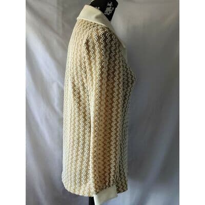 Vintage Fingerhut Fashions Womens Button Front Jacket Collared Long Sleeve - Thumbnail 2