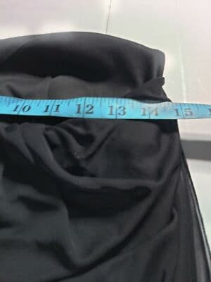 Connected Apparel Black Strapless Ruffled Lace Dress Party Evening Size 10 - Thumbnail 10