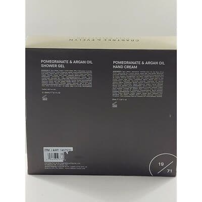 Crabtree & Evelyn Pomegranate & Argan Oil Shower Gel 8.4 oz & Hand Cream Set NEW - Thumbnail 2