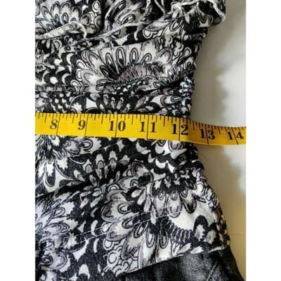 Rewind Womens Vest Strapless Floral Sleeveless Boob Tube Bandeau Top Size Small - Thumbnail 6