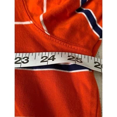 Saddlebred Men's Comfort Flex Orange Striped Polo Shirt 2XL Short Sleeve - Thumbnail 7