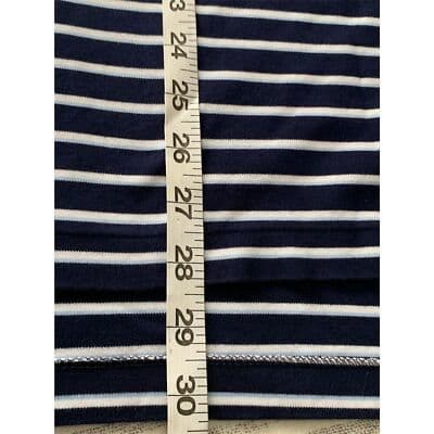 Polo Ralph Lauren Men's 2XL Blue Striped Classic Fit Cotton Polo Shirt - Thumbnail 7