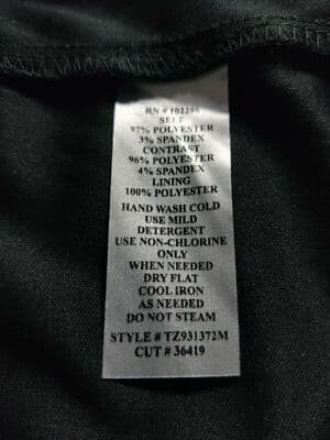 Connected Apparel Black Strapless Ruffled Lace Dress Party Evening Size 10 - Thumbnail 9