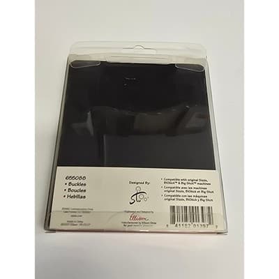 Sizzix Originals Buckles Die 655088 Heart Rectangle Oval Shapes for Big Shot - Thumbnail 2