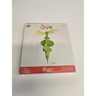 Sizzix Bigz Die 655151 Ornament Round 3-D Stu Kilgour BIGkick Big Shot New - Thumbnail 5