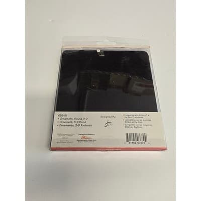 Sizzix Bigz Die 655151 Ornament Round 3-D Stu Kilgour BIGkick Big Shot New - Thumbnail 4