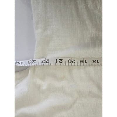 Above and Beyond Womens White Slub Knit Button Front Tie Hem Top KT1112P PL - Thumbnail 6