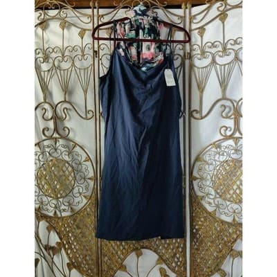 Time and Tru Womens Black Floral Long Sleeve - Thumbnail 9