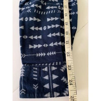 Cabelas Men Long Sleeve Button Up Shirt Navy Geometric Print Size Medium Regular - Thumbnail 9