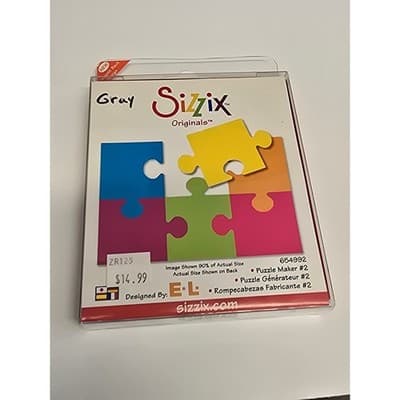Sizzix Originals Puzzle Maker 2 Steel Rule Die 654992 Eileen Hull Jigsaw Puzzle - Thumbnail 3