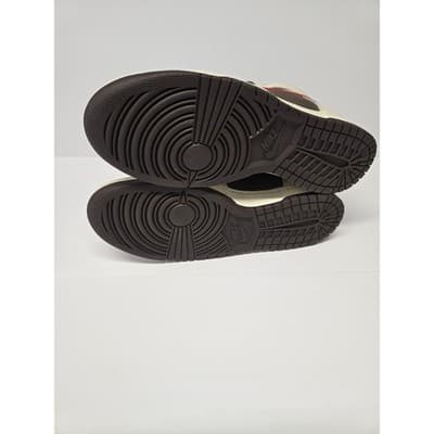 Nike Dunk High Retro Brown Sail Red FB889 no Box2-200 Mens 10.5 High Top Sneaker - Thumbnail 14