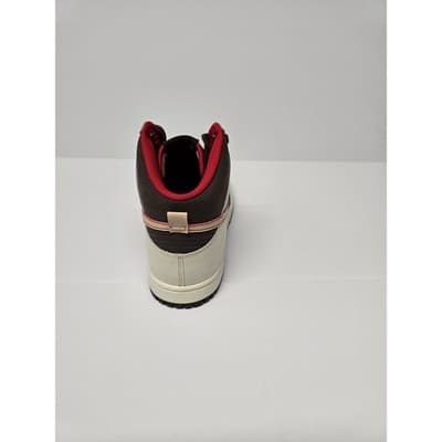 Nike Dunk High Retro Brown Sail Red FB889 no Box2-200 Mens 10.5 High Top Sneaker - Thumbnail 7