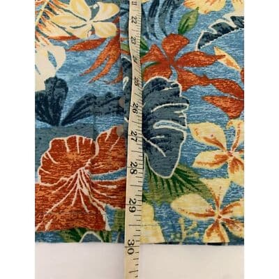 Pierre Cardin Men's M Hawaiian Floral Button-Up Shirt Multicolor Summer - Thumbnail 6