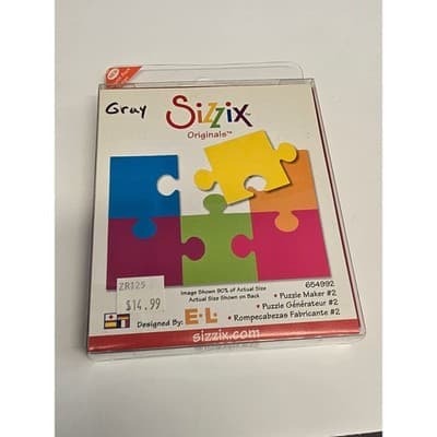 Sizzix Originals Puzzle Maker 2 Steel Rule Die 654992 Eileen Hull Jigsaw Puzzle - Image 1