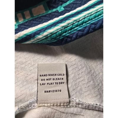 Jealous Tomato Floral Geometric Crop Top Sleeveless Blue Pink Yellow Small - Thumbnail 5