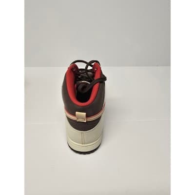 Nike Dunk High Retro Brown Sail Red FB889 no Box2-200 Mens 10.5 High Top Sneaker - Thumbnail 12