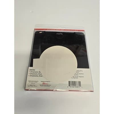 Sizzix Bigz Die Ornament Ball 655152 Christmas Holiday Crafting Steel Rule Die - Thumbnail 2