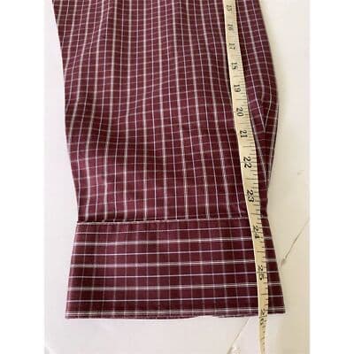 Duluth Trading Co Men's 2XL Red Long Sleeve Button-Up Shirt Wrinkle Fighter - Thumbnail 10