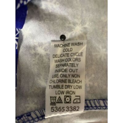 Woman Within Plus Size 22/24 Blue Animal Print Blouse Casual Winter - Thumbnail 8