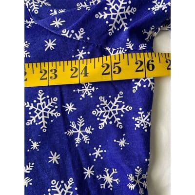 Woman Within Plus Size 22/24 Blue Animal Print Blouse Casual Winter - Thumbnail 10