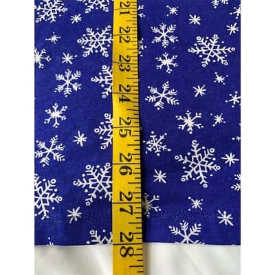 Woman Within Plus Size 22/24 Blue Animal Print Blouse Casual Winter - Thumbnail 11