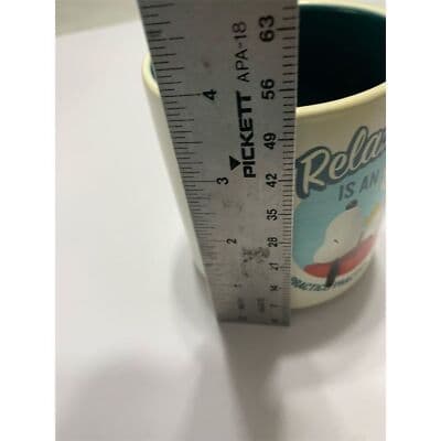 Hallmark Peanuts Snoopy & Woodstock Coffee Mug "Relaxation Is An Art" - Thumbnail 8