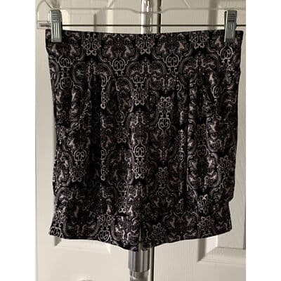 Women's Huefulin High Waist Comfy Casual Print Harem Shorts M/L - Thumbnail 2