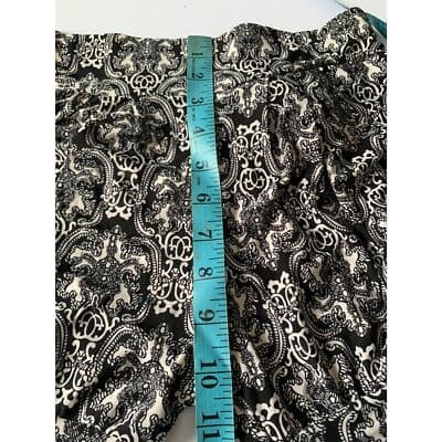 Women's Huefulin High Waist Comfy Casual Print Harem Shorts M/L - Thumbnail 8