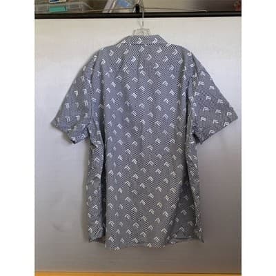 Perry Ellis Men's 2X Short Sleeve Button-Down Shirt Multicolor Graphic Print - Thumbnail 10