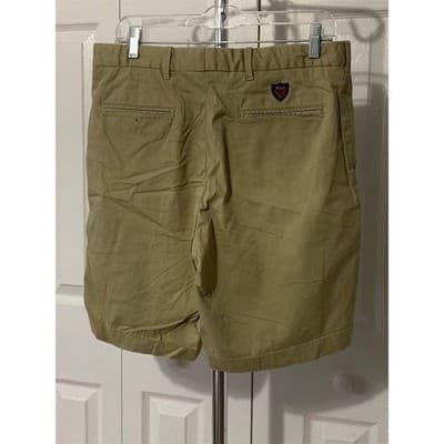 Polo Ralph Lauren Men's Beige Chino Shorts Size 32 Casual Twill - Thumbnail 2