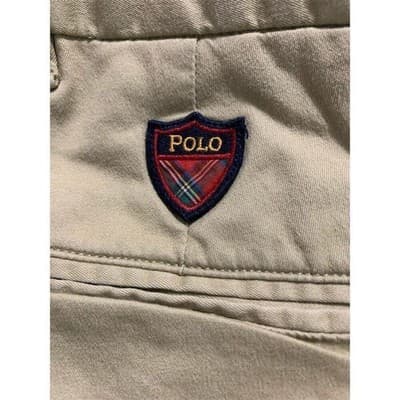 Polo Ralph Lauren Men's Beige Chino Shorts Size 32 Casual Twill - Thumbnail 8