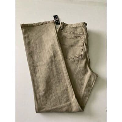 American Living Women's Bootcut Jeans Size 6 Brown Mid Rise 32" Inseam - Thumbnail 11