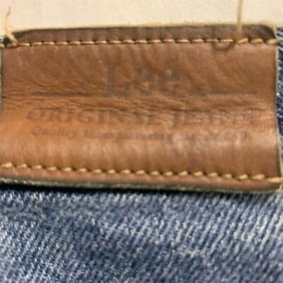 Vintage Lee Women's High Waisted Denim Shorts Blue Size M Casual - Thumbnail 3