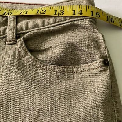 American Living Women's Bootcut Jeans Size 6 Brown Mid Rise 32" Inseam - Thumbnail 6