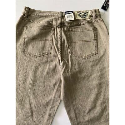 American Living Women's Bootcut Jeans Size 6 Brown Mid Rise 32" Inseam - Thumbnail 10