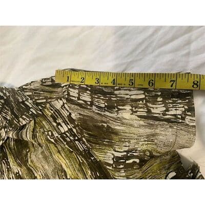 Avenue Women's Abstract Print V-Neck Blouse Size 18/20 Short Sleeve - Thumbnail 7