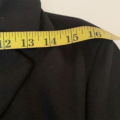 Mossimo Women's Black Open Front Blazer Jacket M Notched Collar Tailored - Thumbnail 12