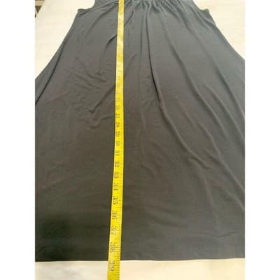 Avenue Women's Size 14 Black Sleeveless Maxi Dress Formal - Thumbnail 7