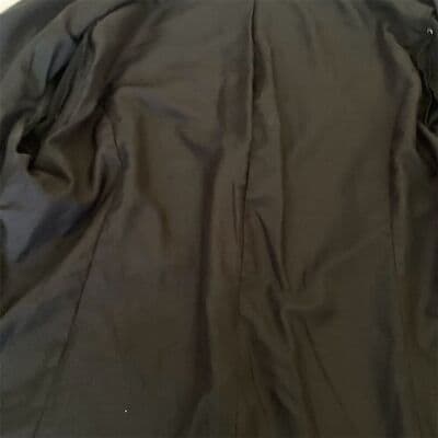 Mossimo Women's Black Open Front Blazer Jacket M Notched Collar Tailored - Thumbnail 8