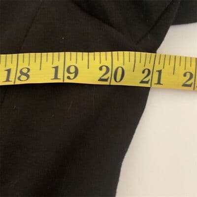 Mossimo Women's Black Open Front Blazer Jacket M Notched Collar Tailored - Thumbnail 13