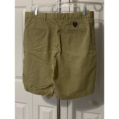 Polo Ralph Lauren Men's Beige Chino Shorts Size 32 Casual Twill - Thumbnail 4